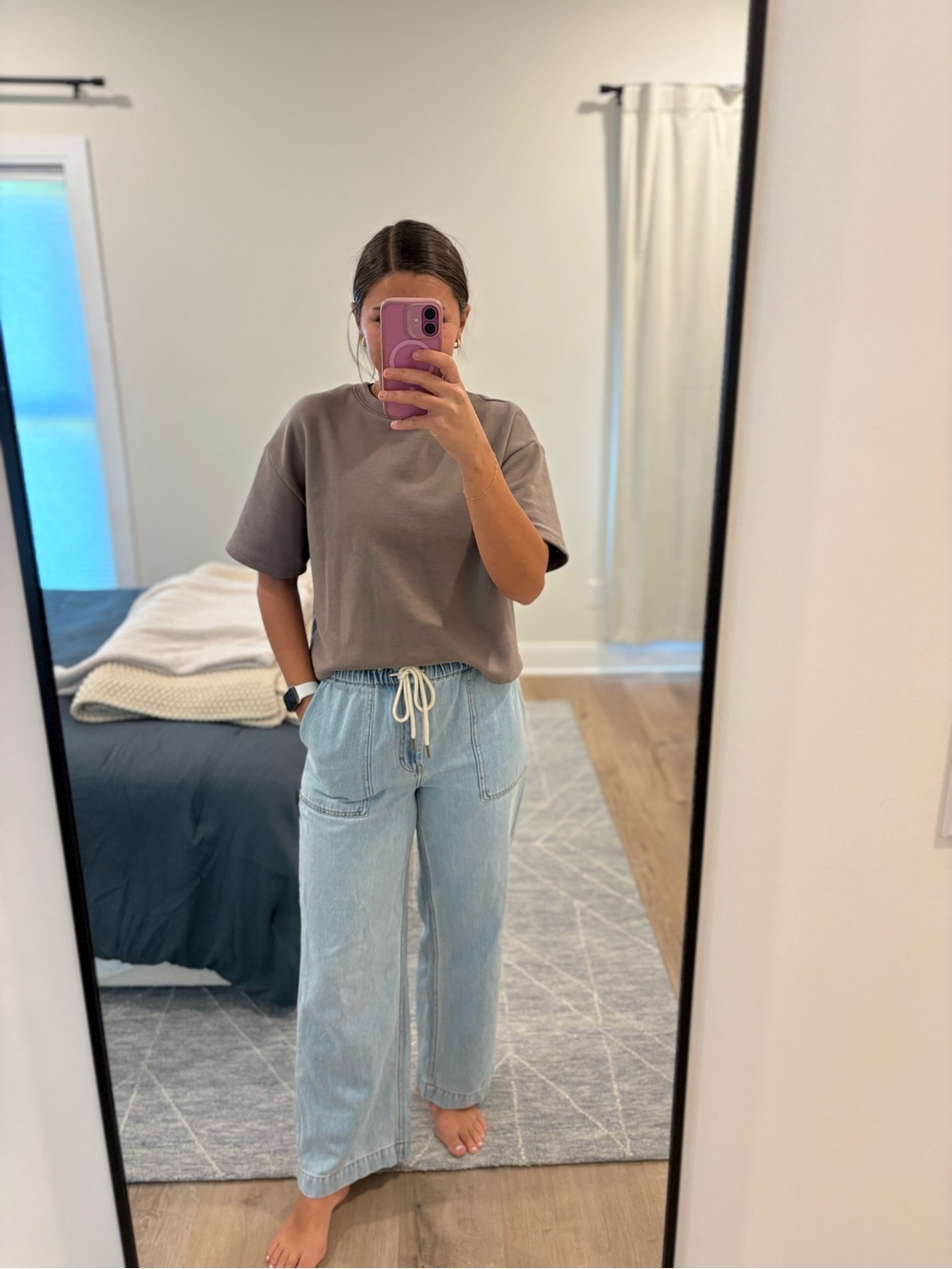 Marea Denim Pants Size Small Retails for $218